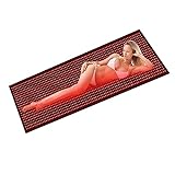 CNV Red Light Therapy Mat Red & Near Infrared Light Device Include 1260pcs Medical Led for Full Body 63' x 27.5' Large Home Laying Red Pad