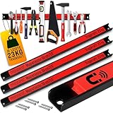 DEUBA® 3x Magnetleiste 60cm 23kg Tragkraft Magnetisch...