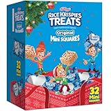Rice Krispies Treats Mini Marshmallow Müsliriegel Urlaub Snacks Snacks Riegel Original mit Holiday Streuseln 351.5 g Box (32 Riegel)