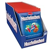 Villosa Hustelinchen Vorrats-Pack – wohltuende Kräuter-Bonbons mit Lakritz, Lutsch-Bonbons mit 21 Kräutern, mild-würziges Aroma, im Vorrats-Pack, 15 x 150 g