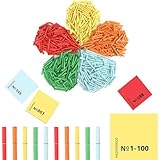 100 Stück Tombola Set Gewinnlose 1-100 Lose Treffer Tombola Tombola Lose Nieten und Gewinn Röllchenlose Bunt Gemischt Gewinnlose Nummeriert für Vereinsfest Party und Freizeit Alljährliche Tombola
