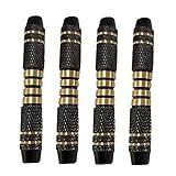 Supvox 4 Stück 16 Gramm Kupfer Dart Barrel Ersatzfässer Für Softtip Und Steeltip Darts Verschleißfestes Dart Zubehör Für Präzises Spiel Und Verbesserte Kontrolle