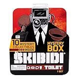 Skibidi Toilet Mystery Surprise Box - 10 Collectibles Inside - Black/Orange/Red - Collectors Toy for Children 13+