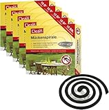 Elina 50x Anti-Mücken-Spirale Insektenspriale gegen Mücken Mückenschutz Mückenspirale