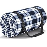 HUTHIM Picknickdecke 200X300 cm,Stranddecke Wasserdicht Sandfrei Isoliert Faltbar Strandmatte Picknick Decke,Picknickdecke XXL Badedecke für Camping, Parks,Strände,Picknick