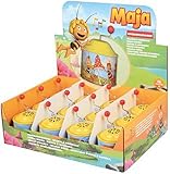 Bolz 52752 - Musikdrehdose Biene Maja, ca. 10,5 x 7,5 cm, Blechdrehdose mit Melodie 'Der Frühling', Drehdose aus Metall, Drehorgel für Kinder ab 1 Jahr, Orgel mit Bienchen Maya Motiv