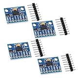 4 Stücke ADXL345 Beschleunigungsmesser 3-Achsen GY-291 Digitales Schwerkraft Sensor Modul ADXL345 3-Achsen Beschleunigung Modul Beschleunigung Neigung Kompatibel mit Arduino Raspberry Pi