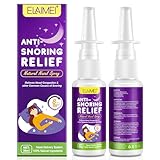 Anti Schnarch Nasenspray 30Ml, Natural Stop Snoring Spray, Wirksame Schnarcherlinderung, Verbessert die Atmung, 100% natürliche Anti-Schnarch-Lösung