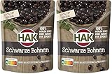 HAK Schwarze Bohnen, 200 g (Packung mit 2)