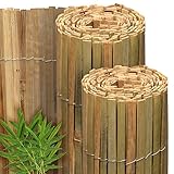 Sol Royal Bambus Sichtschutz 160x300 cm – FSC® Sichtschutz Garten Bambusmatte als Wind- & Blickschutz Sichtschutz für den Garten & Balkon Sichtschutz Zaun – Natursichtschutz Witterungsbeständig – B89