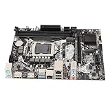 B460M Motherboard, M ATX LGA 1200 Motherboard, Dual Channel DDR4 2 Gigabit NIC Unterstützung für HDMI SATA3.0 Mining Mainboard für 10. Generation für Intel Prozessoren