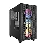 CORSAIR 3000D RGB Airflow Mid-Tower PC-Gehäuse - 3X AR120...