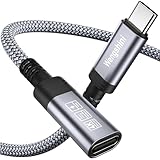 Wengshini USB C Verlängerungs Kabel 1.5M,USB C Buchse auf...