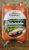 Grobe Mettwürstchen frisch | Mettwurst geräuchert | Streichwurst als Brotaufstrich | 2x60g