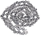 JIUDANI Kettensägenblatt, 40,6 cm, LP.127 cm, 56 Treibglieder, Ersatz für Craftsman, Echo, Homelite, Poulan, Remington, Holzschneiden, Rasenmäher, Kettensäge