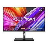 ASUS ProArt PA32UCR-K - 32 Zoll 4K UHD - 16:9, IPS, 3840x2160, MiniLED, Local Dimming, Calman, 10-bit, DisplayHDR 1000 - ergonomisch, Pivot, X-rite i1 - DP, HDMI, 80W USB-C, USB-Hub