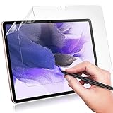 Mamol 2 Stück Papier Schutzfolie für Samsung Galaxy Tab S8 Plus 5G 2022 / Tab S7 FE 2021/ Tab S7 Plus 2020 12,4 Zoll Matte Blendfreiem Folie zum Zeichnen, Schreiben wie auf Papier