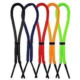 5 Stück 34cm Brillenband Schwimmfähig,Brillen Band Sonnen Brillenhalter Anti-Verlust Brillenbänder für Wassersport Bootfahren Kajakfahren Surfen Herren Damen