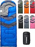 MalloMe Schlafsack Outdoor - Schlafsack Erwachsene und Kinder - Schlafsack Winter, Schlafsäcke, Camping Sleeping Bag, Deckenschlafsack - Winterschlafsack - Leicht, Tragbar, Warm, Deckenschlafsäcke