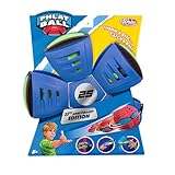 Wahu Phlat Ball Classic Blau, Transformierbare Wurfscheibe, Outdoor-Spiele für Kinder ab 5 Jahren, Innovative Kugel 15,7 cm, Frisbee 22,9 cm, Outdoor-Spiel für 2 Spieler und mehr