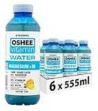 Oshee Vitamin Wasser Magnesium Zitronen-Orangengeschmack 555 ml (6 Stück)