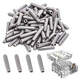 Geschirrspüler Gestell Abdeckkappen, Spülmaschinen 200 Stück Grau, Rostschutz, Geschirrkorb Schutzkappe, Extra Starke Rost Schutz Ersatzteile rostschreck für spülmaschine spülmaschinenkorb rost