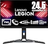 Lenovo Legion R25i-30 | 25 Zoll Full HD Gaming Monitor | 1920 x 1080 | 180Hz | 400 nits | 0,5ms Reaktionszeit | HDMI | DisplayPort | AMD FreeSync Premium | integr. Lautsprecher | schwarz