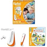 Ravensburger tiptoi Starter-Set PLUS 00159: Stift und Buch Meine schönsten Kinderlieder - plus Ladestation [Exklusiv bei Amazon]