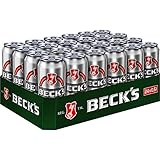 24 Dosen Beck´s Pils a 0,5l Dosen 4,9% vol. Becks Bier inc. 6.00€ EINWEG Pfand