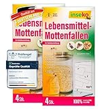 inseko 8 x Lebensmittelmotten Falle I insektizidfrei und...