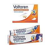 Voltaren Schmerzlinderungs-Duo: Schmerzgel forte 23,2 mg/g (180g) & Schmerzpflaster mit Diclofenac (5 Stk.) für Rücken-, Muskel- & Gelenkschmerzen