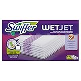 Swiffer WetJet All-in-1 Bodenwischer 20 Nachfülltücher für fast alle Böden, für schnelles & einfaches Bodenwischen