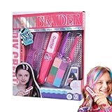 Haarkreide für Haartönung, Spielzeug, temporäres Haarfärbe-Set, Play Hair Chalk, sicheres simuliertes Spielzeug, für Mädchen
