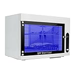 UV-Sterilisator mit Timer-Einstellung, UV desinfektionsgerät, LED-Licht-Sterilisator, für die Sterilisierung von Maniküre-Werkzeugen, 6W 220V