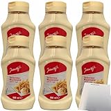 Jeden Tag Delikatess Mayonnaise 80 % 6er Pack (6x500 ml Flasche) + usy Block