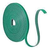 GDPLAN Pflanzenbinder Klett 15m Pflanzen Klettband Kabelbinder Klettbandrolle Selbstklebend,Wiederverwendbare und frei geschnittene, wasserdichte, multifunktionale Nylon Cable ties Grün