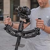 Wolffilms Gimbal Federarm 4-Achs für alle Handy Smartphone und DSLR-/DSLM-Kamera Gimbals zur professionellen Video Stabilisierung