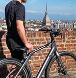 Comate Motion CT Elite E-Bike mit Einteiliger, Nahtloser Rahmen und Motor mit maximalem Drehmoment von 40Nm, Q-loc-System (schwarz)