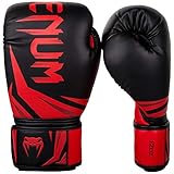 Venum, Challenger 3.0 Boxhandschuhe, Unisex Erwachsene, 14 Oz, Schwarz/Rot