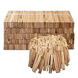 Aleko Premium 3,7 kg Brennholz BZW. Holzkohle - Anzünder aus Eichenholz, Bio Kaminanzünder, für Grill, Kamin, Ofen - Perfekter Grillanzünder, getrocknetes und unbehandeltes Anmachholz