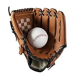 Baseball Handschuhe Sport Outdoor Baseball Glove Batting Handschuhe Verdickt Softball Handschuhe aus PU-Leder linken Sporthandschuh für Kleinkinder Kinder