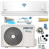 18000 BTU 5,3kW ULTRA - Split Klimaanlage + Heizung ECO Smart WiFi Self-Clean Super-Ioniser Follow Me komplett Set leise inkl. 3m Leitungen