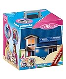 PLAYMOBIL Dollhouse 70985 Mitnehm-Puppenhaus mit Griff,...