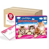 Pere's Candy Bundle für Milch- und weiße Schokolade Katzenzungen • 5er Pack (5 x 100 g) + Pere's Candy Notepad DIN A7-25 Blatt
