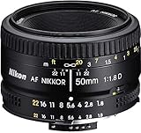 Nikon AF Nikkor 50mm 1:1,8D Objektiv (52mm Filtergewinde)
