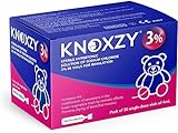 KNOXZY Inhalationslösung hyperton 3% Inhalationslösung für Erwachsene und Kinder, Box enthält 30 Ampullen mit einer Einzeldosis von 4 ml.