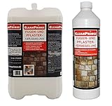 CleanPrince Fugenfestiger Sandfugen Fugen- und Pflasterversiegelung 5+1 Liter = 6 Liter | feinen Splitt versiegeln Fugenversiegelung Fugen-Festiger Verfestiger