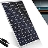 KESSER® Solarpanel Monokristallin Solarmodul Solarpanel - 180W 18 V für 12 V Batterien, Photovoltaik - Solarzelle Solaranlage PV-Anlage Solar für Wohnwagen, Camping, Balkon, Gartenhäuser