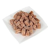 Kandierte Ingwerbonbons, 250 g, einzeln verpackte Bonbons, mit braunem Zucker aromatisiert, kandierter Ingwer, getrocknete Ingwerbonbons, kandierte Gummibonbons