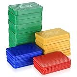 40 Stück Unterlegplatten Kunststoff, 60x40 mm Universal...